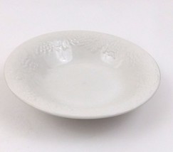 Gibson Housewares Four Seasons  Soup Bowl Embossed  Grapes Leaves Flower... - $21.78
