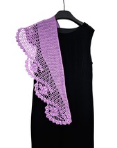 An elegant crocheted scarf-collar L-1 - $70.00