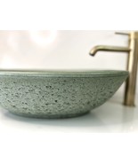 Green pea Bathroom Sink | Concrete Sink | Round Sink | Bathroom Vessel S... - £366.48 GBP+