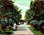 Vtg Postcard 1908 Humboldt Park Chicago, Illinois - Knox &amp; Co Pub - $5.01