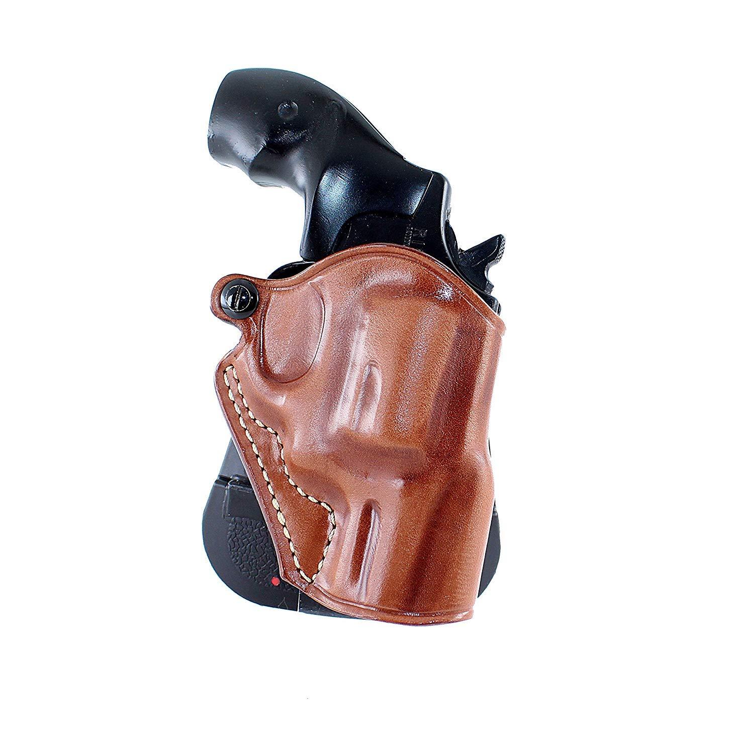 Leather OWB Paddle Holster Fits S&W Chiefs Special 38 Spl. Revolver 2"BBL #5056# - $59.99