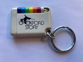 Extremely Rare &quot;The Oxford Story&quot;  Ride Tour Keychain w/ Rainbow Folding... - $22.91