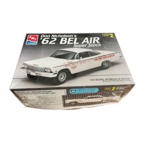 Don Nicholson&#39;s &#39;62 Bel Air Super Stock 1/25 Scale Model Kit New Factory Sealed - £18.90 GBP