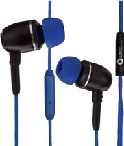 Onyx ELO Premium Genuine Wood In-ear Noise-isolating Headphones Blue NEW - £23.97 GBP