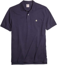 Brooks Brothers Mens Navy Blue Original Fit Polo Shirt, 2XL XXL 8619-4FBM - £54.36 GBP