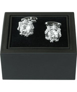 Mens Cufflinks by Vitorofolo for French Cuff Shirt V49-1 silver Plated,C... - $29.99