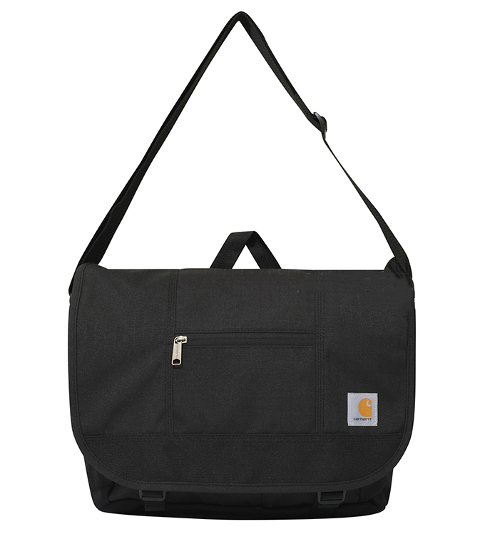 Carhartt Ripstop Messenger Bag Unisex Casual Travel Bag Black NWT B00005... - $115.73