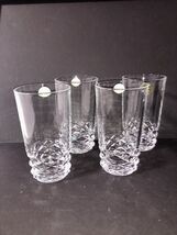 Set of 4 Cristal D’arques Longchamp Crystal 13oz Beverage Glasses Tumble... - $54.00