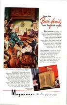 Magnavox Radio Phonograph Magazine Ad Print Design Advertising - £10.38 GBP