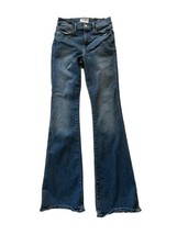 FRAME Womens LE HIGH FLARE Jeans High Rise Chatwin Wash Sz 26 - £37.50 GBP