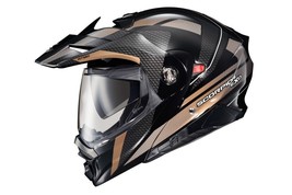 SCORPION EXO-AT960 Modular Helmet, Hicks Black/Gold, 2X-Large - $299.95