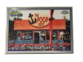 Topps Chrome SpongeBob 25th Anniversary The Poop Deck #119 Card Near Mint - $12.86