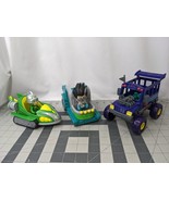 PJ Masks Gecko Romeo Ninja Vehicle Lot Figures Just Play - $29.95