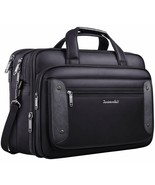 17.3 inch Laptop Bag, Business Travel Bag for Men Women, Expandable Larg... - $67.90 CAD