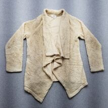 Shannon Ford New York Cardigan Womens Medium Tan Sherpa Sweater Casual - €12,84 EUR