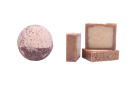 Fresh Brewed Coffee Goat Milk Handmade Soap Bar and Bath Bomb  - £10.27 GBP