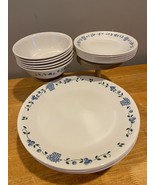 Corelle Blueberry Bouquet Blue Fruit Basket Spring Replacement Dishes Vi... - €5,98 EUR