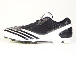 Adidas Scorch Thrill Field Turf Football Cleats Black &amp; White Mens NWT - £66.85 GBP