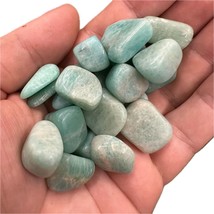 100g Bag of Amazonite Small Tumblestones 10-20mm - Healing Crystals from... - $26.25