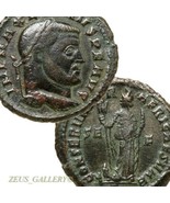 MAXENTIUS Rare Carthage mint. Goddess &quot;AFRICA&quot; Elephant Skin Headdress,T... - $236.55