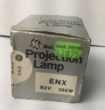NOS General Electric GE Multi-Mirror Projection Lamp Bulb ENX 360W 82V - $8.77