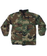 BDU Woodland Camo Chemical Protective Suit Jacket &amp; Pants Small 8415 01 ... - $67.70 CAD