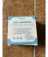 Silicone Anti Snoring Tongue Retaining Device Sleep Apnea Aid Stop Snore... - £6.88 GBP