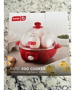 DASH Rapid Egg Cooker: 6 Egg Capacity Hard Boiled Poached Scrambled Omelets, NEW - $14.85