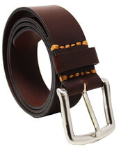 1.5&quot; Wide Mens Women Genuine Leather Dress Casual Belt Brown 12CA006BR - €18,77 EUR