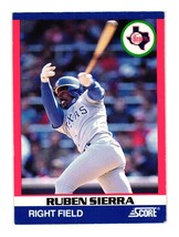 1991 Score 100 Superstars #12 Ruben Sierra Texas Rangers - £2.69 GBP