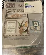 Vintage 1982 columbia minerva needlepoint kit Vegetable note board NOS - $12.80