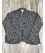 Size 1 Chicos Gold Metallic Sweater Cárdigan - $27.05 CAD