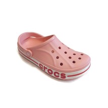 CROCS Mens 9 Womens Size 11 Bayaband Lightweight Slip On Clogs Shoes Petal Pink - £31.31 GBP