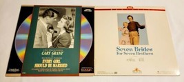 Seven Brides For Seven Brothers &amp; Every Girl Should Be Married Laserdisc  - £7.96 GBP