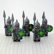 5pcs Rohirrim Soldiers Rohan Spearmen The Lord of the Rings Minifigures - £11.98 GBP