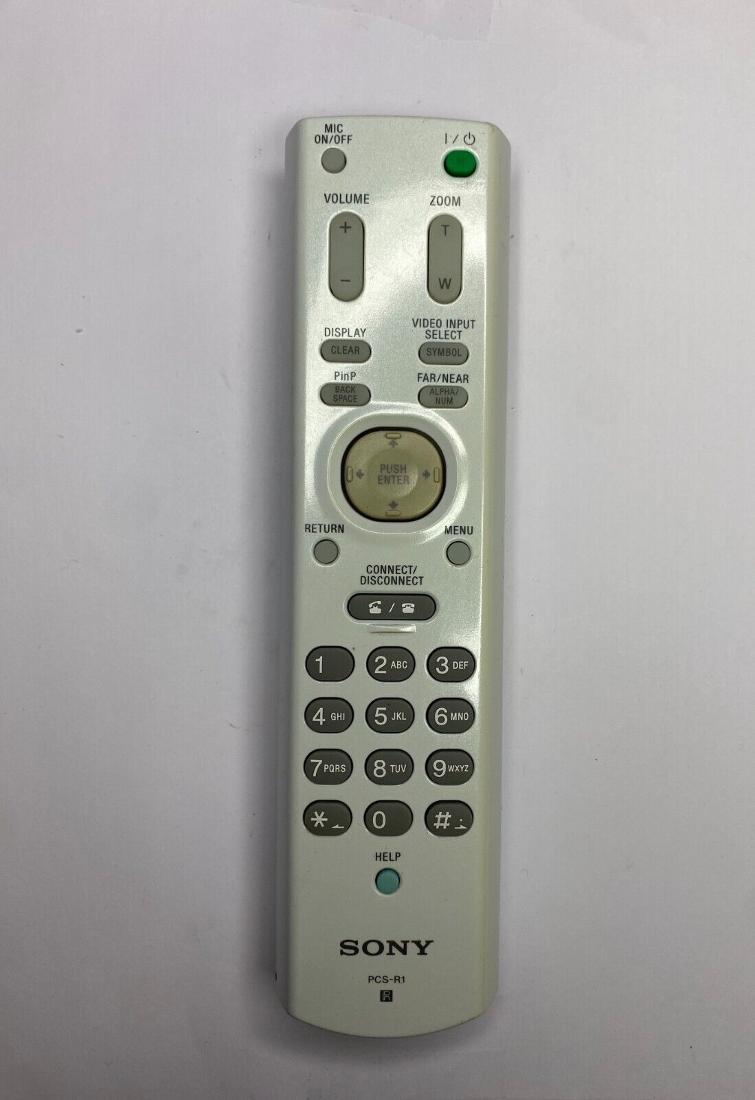 Sony PCS-R1 Video Communication System Remote Control for PCS1 PCS1P  			