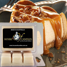 Caramel Vanilla Cheesecake Scented Candle Melts X Strong 80hr Clam Packs - $18.95+