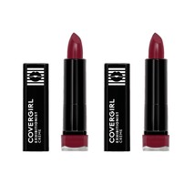 Pack of 2 Covergirl Exhibitionist Creme Lipstick 515 Bloodshot 305 g (0.... - $11.88