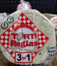 DELGADITAS WHITE CORN ( MAIZ BLANCO ) TORTILLAS - 3 PACKS OF 45 TORTILLA... - $28.70