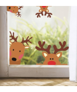 10Ct Reindeer Vinyl Window - Wall - Car Decal Stickers Assorted Sizes - $9.90