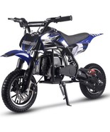 MotoTec Alien Gas Dirt Bike 50cc 2-Stroke in Blue Kids&#39; Off-Road Fun - $6,533.30 MXN