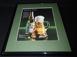 1983 Dab German Beer Framed 11x14 ORIGINAL Vintage Advertisement B - £27.45 GBP