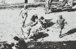 French Medics Casualties Battlefield November 1915 8x10 World War I WW1 Photo - £6.62 GBP