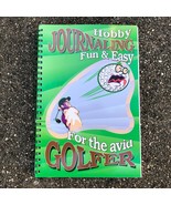 GOLF Journal Hobby Journaling For the Avid Golfer Track Your Rounds Book - £6.82 GBP