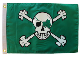 Blarney Bones - 12&quot;X18&quot; Pirate Flag - $17.40