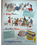 Nucoa OleoMargarine Print Magazine Advertisement 1950 - €6,07 EUR