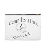 Accessory Pouch &quot;Come Together&quot; in White - $18.80+