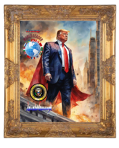 Donald Trump SUPER~RARE   Art Limited / Special Edition Only 100 - $4,207.50