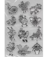 A6 Insect Clear Stamp set. Stamping Cardmaking Scrapbooking Crafts - $14.52 CAD