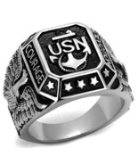 Stainless Steel USN Ring TK316 - £14.38 GBP